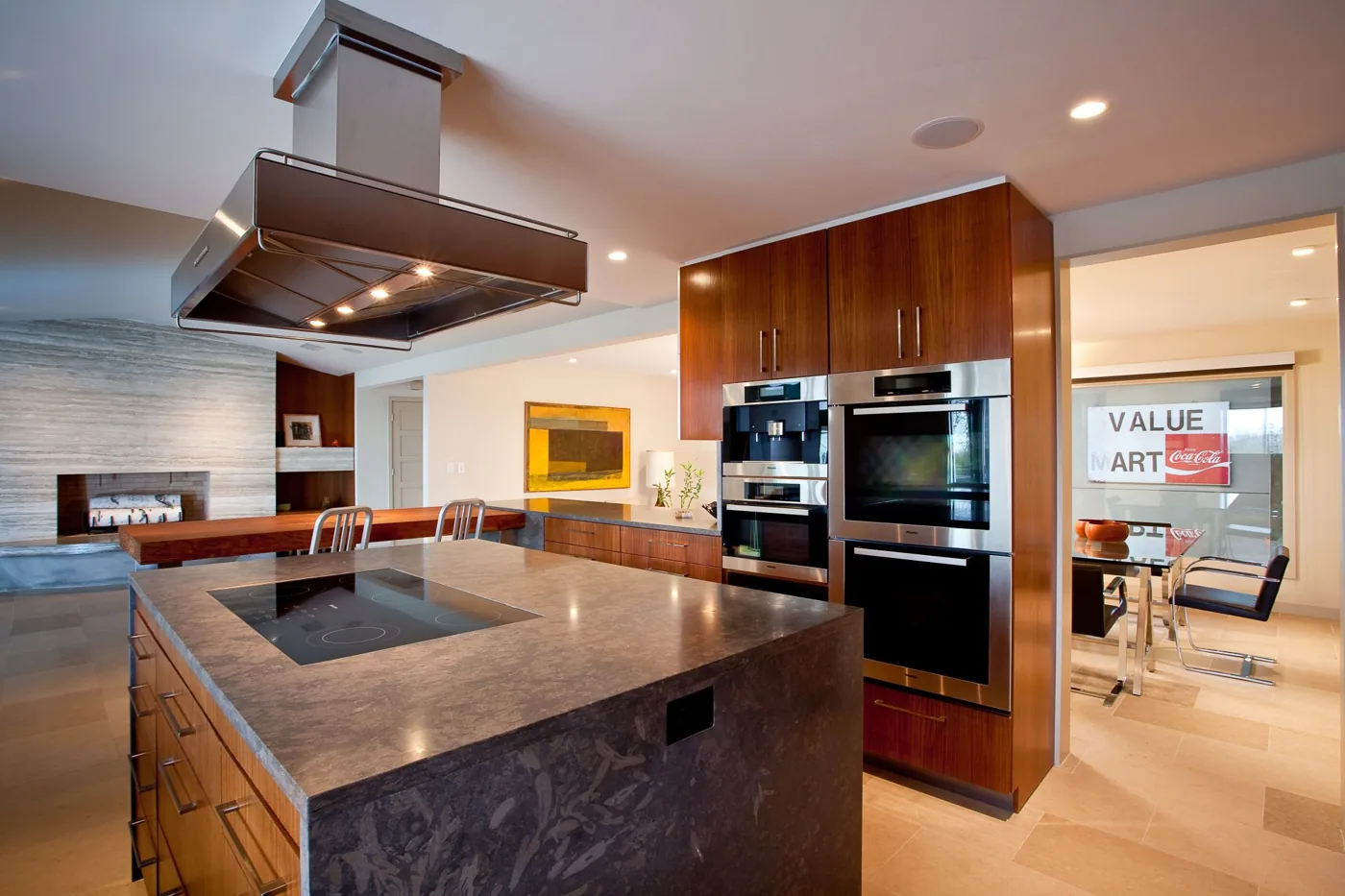 Project photograph published on the Architectural Tile & Stone website