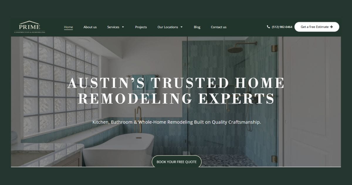 Prime Construction & Remodeling remodeling project