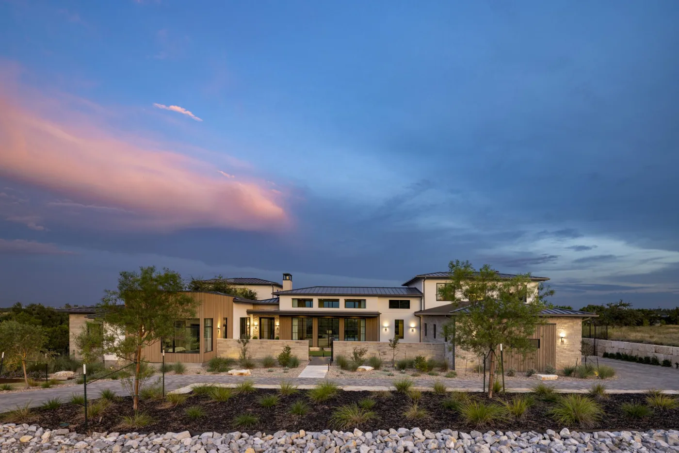 Project photograph published on the Sendero Homes website